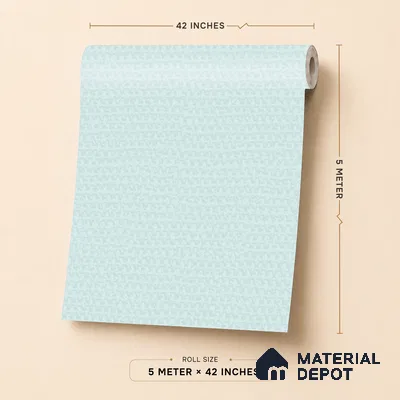 6861-1 | 5 Meter x 42 Inches Fabric Look Wallpaper - 57.41 Sq. Ft.