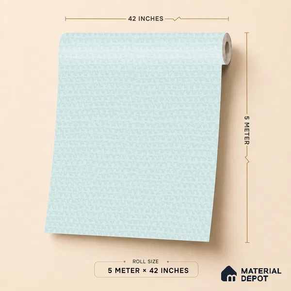 6861-1 | 5 Meter x 42 Inches Fabric Look Wallpaper - 57.41 Sq. Ft.