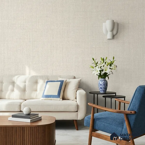 6857-1 | 5 Meter x 42 Inches Fabric Look Wallpaper - 57.41 Sq. Ft.