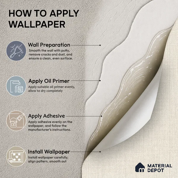 6857-1 | 5 Meter x 42 Inches Fabric Look Wallpaper - 57.41 Sq. Ft.