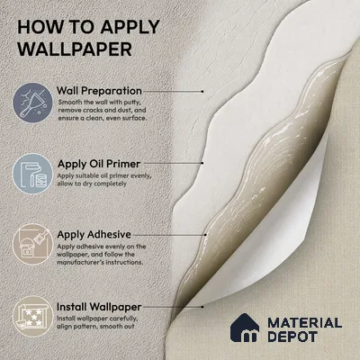 6857-3 | 5 Meter x 42 Inches Fabric Look Wallpaper - 57.41 Sq. Ft.