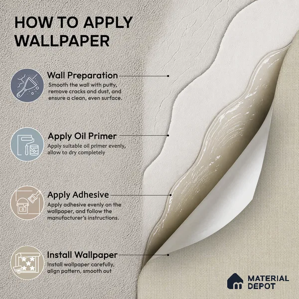 6857-3 | 5 Meter x 42 Inches Fabric Look Wallpaper - 57.41 Sq. Ft.