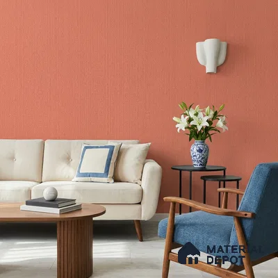 6857-6 | 5 Meter x 42 Inches Fabric Look Wallpaper - 57.41 Sq. Ft.