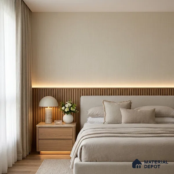 6857-4 | 5 Meter x 42 Inches Fabric Look Wallpaper - 57.41 Sq. Ft.