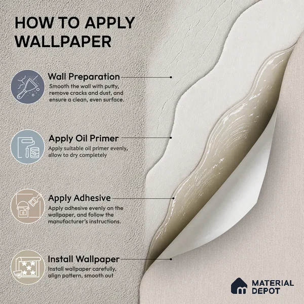 6856-2 | 5 Meter x 42 Inches Fabric Look Wallpaper - 57.41 Sq. Ft.