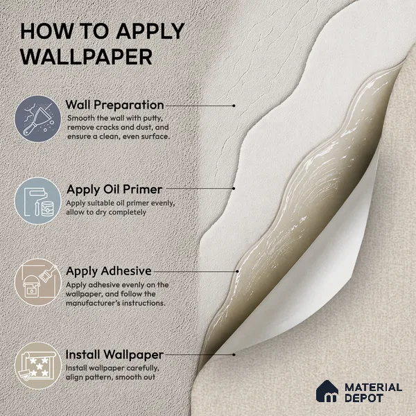 6856-3 | 5 Meter x 42 Inches Fabric Look Wallpaper - 57.41 Sq. Ft.