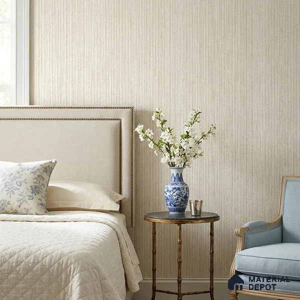 6838-1 | 5 Meter x 42 Inches Fabric Look Wallpaper - 57.41 Sq. Ft.