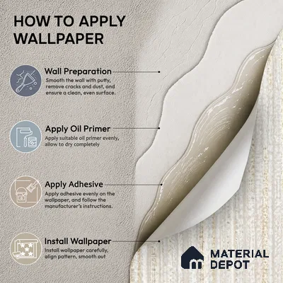 6838-1 | 5 Meter x 42 Inches Fabric Look Wallpaper - 57.41 Sq. Ft.