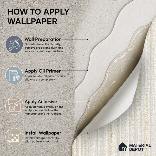 6838-1 | 5 Meter x 42 Inches Fabric Look Wallpaper - 57.41 Sq. Ft.