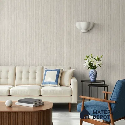 6838-2 | 5 Meter x 42 Inches Fabric Look Wallpaper - 57.41 Sq. Ft.