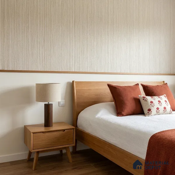 6838-2 | 5 Meter x 42 Inches Fabric Look Wallpaper - 57.41 Sq. Ft.