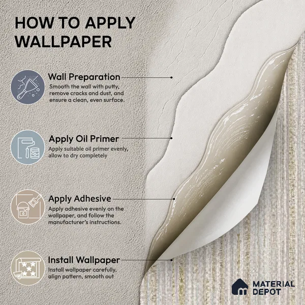 6838-2 | 5 Meter x 42 Inches Fabric Look Wallpaper - 57.41 Sq. Ft.