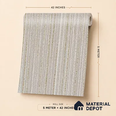 6838-3 | 5 Meter x 42 Inches Fabric Look Wallpaper - 57.41 Sq. Ft.