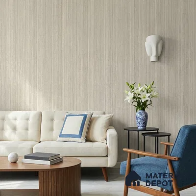 6838-4 | 5 Meter x 42 Inches Fabric Look Wallpaper - 57.41 Sq. Ft.