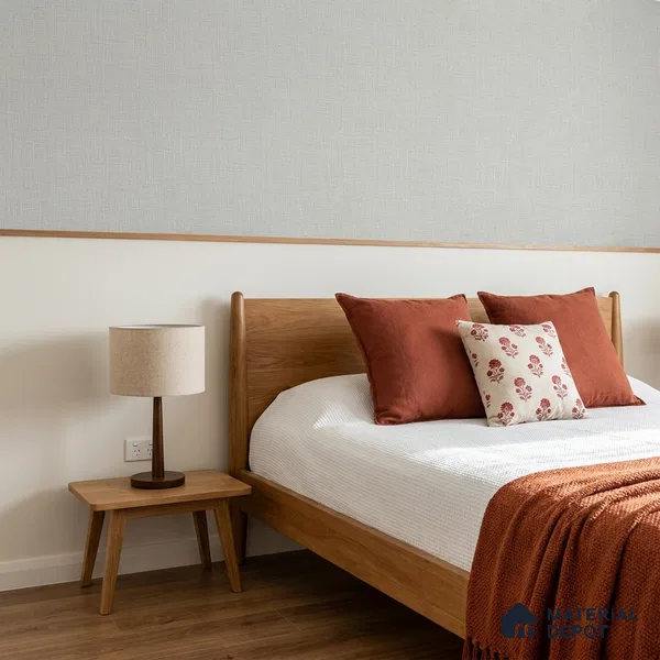 6843-1 | 5 Meter x 42 Inches Fabric Look Wallpaper - 57.41 Sq. Ft.