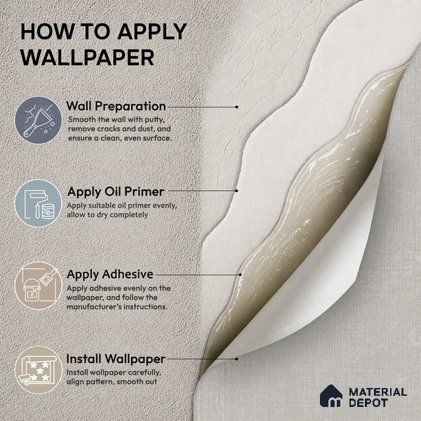 6843-2 | 5 Meter x 42 Inches Fabric Look Wallpaper - 57.41 Sq. Ft.