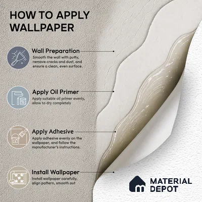 6834-1 | 5 Meter x 42 Inches Fabric Look Wallpaper - 57.41 Sq. Ft.