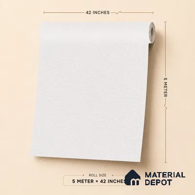 6834-2 | 5 Meter x 42 Inches Fabric Look Wallpaper - 57.41 Sq. Ft.