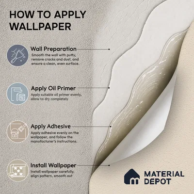 6834-6 | 5 Meter x 42 Inches Fabric Look Wallpaper - 57.41 Sq. Ft.