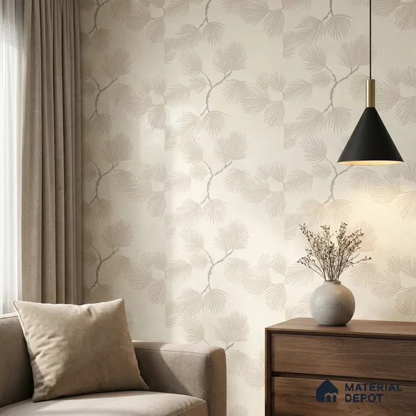 6836-1 | 5 Meter x 42 Inches Florals Look Wallpaper - 57.41 Sq. Ft.