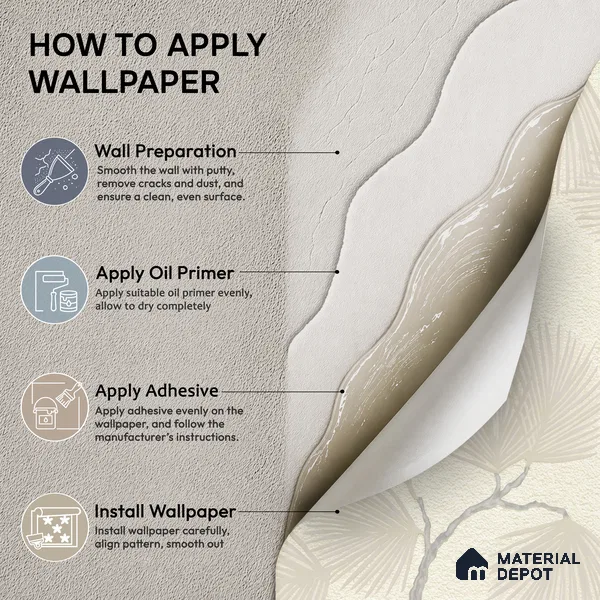 6836-1 | 5 Meter x 42 Inches Florals Look Wallpaper - 57.41 Sq. Ft.