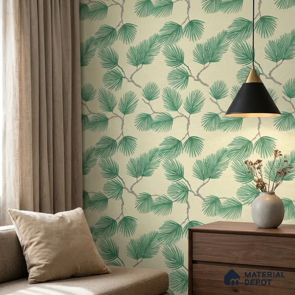 6836-2 | 5 Meter x 42 Inches Florals Look Wallpaper - 57.41 Sq. Ft.