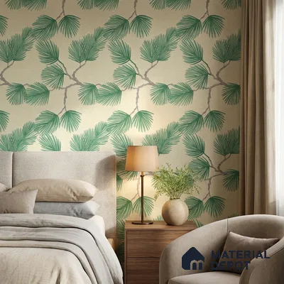 6836-2 | 5 Meter x 42 Inches Florals Look Wallpaper - 57.41 Sq. Ft.