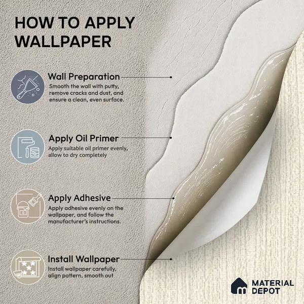 6854-5 | 5 Meter x 42 Inches Fabric Look Wallpaper - 57.41 Sq. Ft.