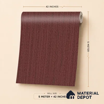 6854-6 | 5 Meter x 42 Inches Fabric Look Wallpaper - 57.41 Sq. Ft.
