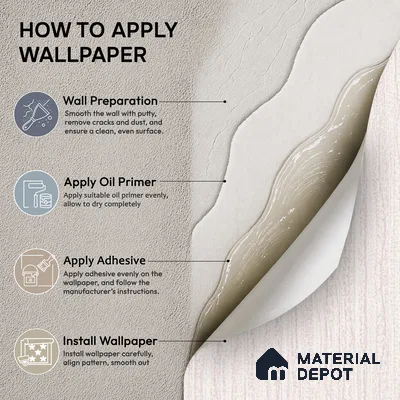 6854-1 | 5 Meter x 42 Inches Fabric Look Wallpaper - 57.41 Sq. Ft.