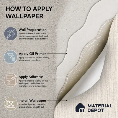 6854-2 | 5 Meter x 42 Inches Fabric Look Wallpaper - 57.41 Sq. Ft.