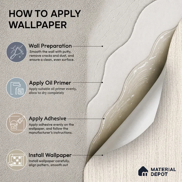 6854-2 | 5 Meter x 42 Inches Fabric Look Wallpaper - 57.41 Sq. Ft.