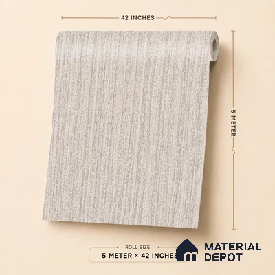 6854-4 | 5 Meter x 42 Inches Fabric Look Wallpaper - 57.41 Sq. Ft.