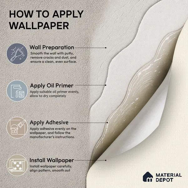 6841-1 | 5 Meter x 42 Inches Fabric Look Wallpaper - 57.41 Sq. Ft.