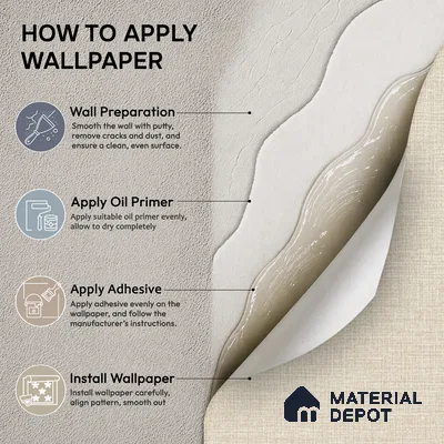 6841-2 | 5 Meter x 42 Inches Fabric Look Wallpaper - 57.41 Sq. Ft.