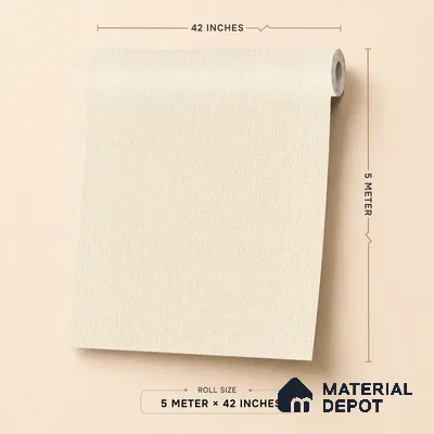 6845-5 | 5 Meter x 42 Inches Fabric Look Wallpaper - 57.41 Sq. Ft.