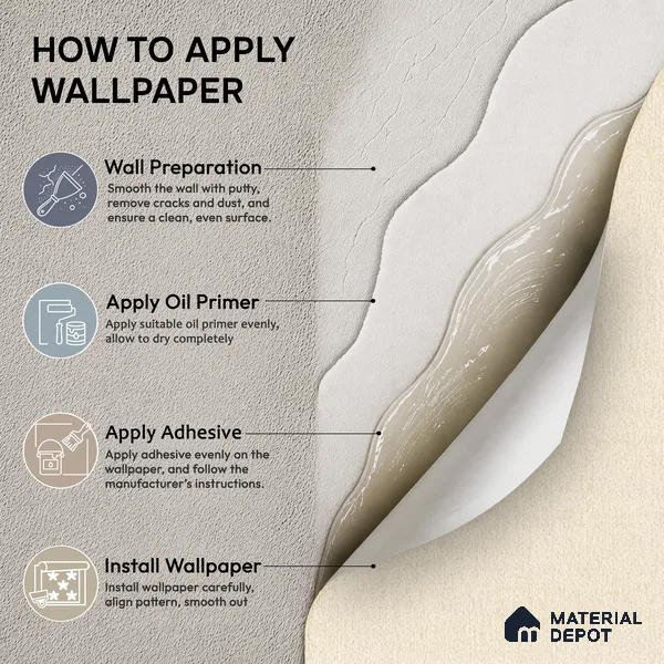 6845-5 | 5 Meter x 42 Inches Fabric Look Wallpaper - 57.41 Sq. Ft.