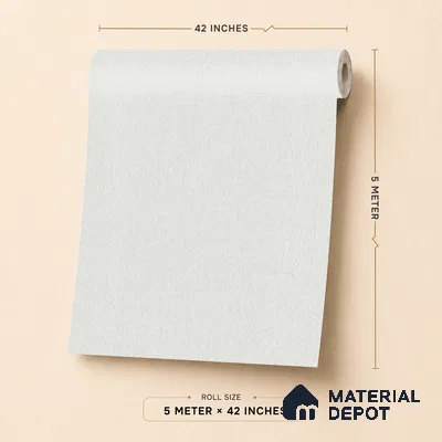 6845-2 | 5 Meter x 42 Inches Fabric Look Wallpaper - 57.41 Sq. Ft.
