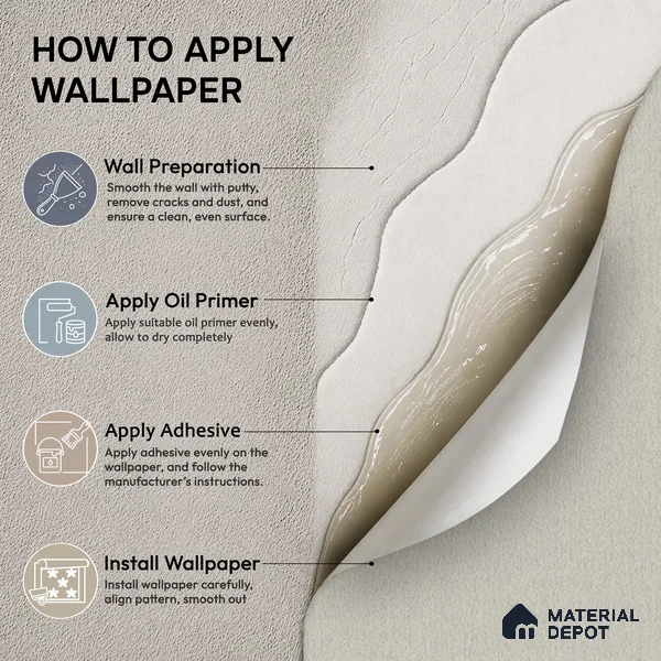 6845-4 | 5 Meter x 42 Inches Fabric Look Wallpaper - 57.41 Sq. Ft.