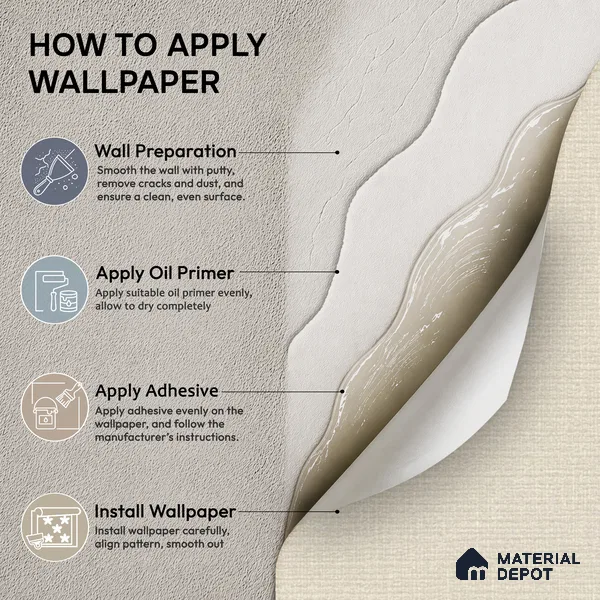 6848-1 | 5 Meter x 42 Inches Fabric Look Wallpaper - 57.41 Sq. Ft.