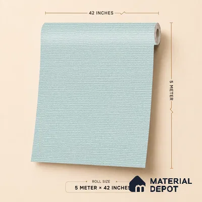 6848-6 | 5 Meter x 42 Inches Fabric Look Wallpaper - 57.41 Sq. Ft.