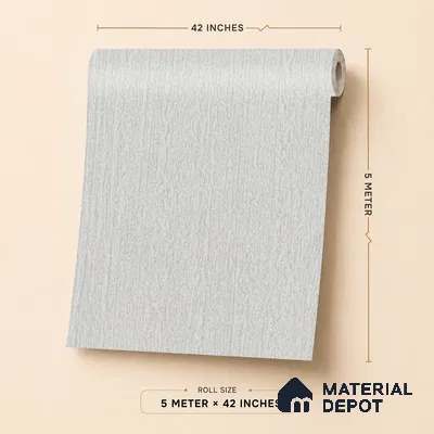 6859-2 | 5 Meter x 42 Inches Fabric Look Wallpaper - 57.41 Sq. Ft.