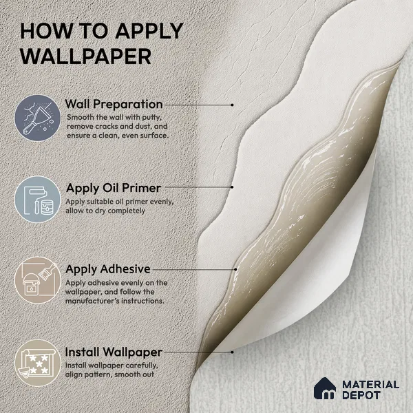6859-2 | 5 Meter x 42 Inches Fabric Look Wallpaper - 57.41 Sq. Ft.