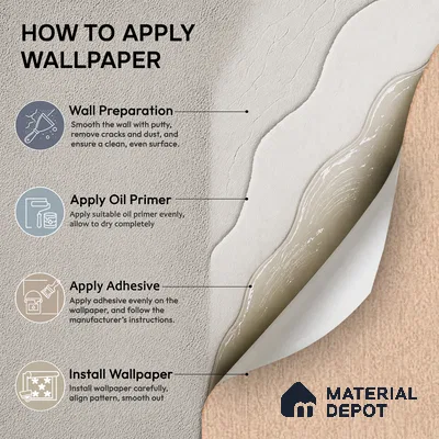 6859-5 | 5 Meter x 42 Inches Fabric Look Wallpaper - 57.41 Sq. Ft.