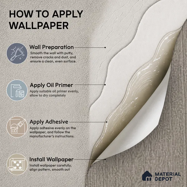 6859-6 | 5 Meter x 42 Inches Fabric Look Wallpaper - 57.41 Sq. Ft.