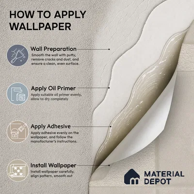 6850-2 | 5 Meter x 42 Inches Texture Look Wallpaper - 57.41 Sq. Ft.