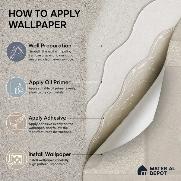6850-2 | 5 Meter x 42 Inches Texture Look Wallpaper - 57.41 Sq. Ft.