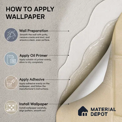 6850-1 | 5 Meter x 42 Inches Texture Look Wallpaper - 57.41 Sq. Ft.