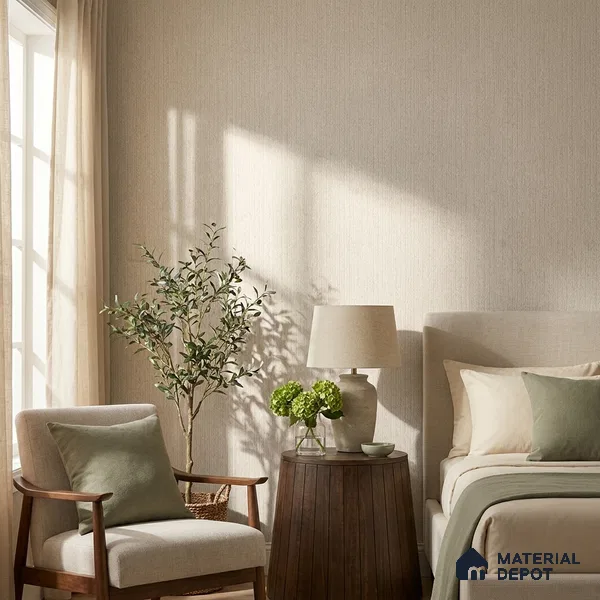 6833-1 | 5 Meter x 42 Inches Fabric Look Wallpaper - 57.41 Sq. Ft.