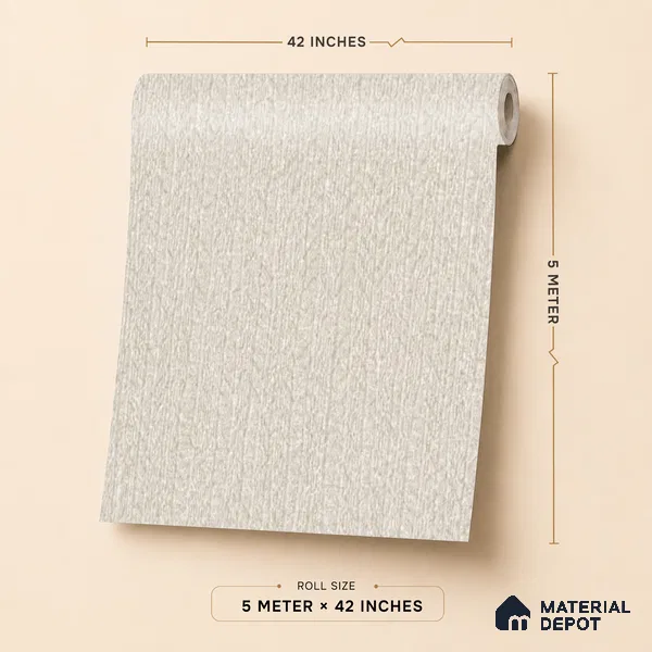 6833-1 | 5 Meter x 42 Inches Fabric Look Wallpaper - 57.41 Sq. Ft.